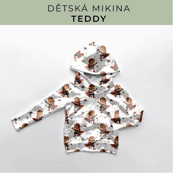 DĚTSKÝ střih - Mikina Teddy