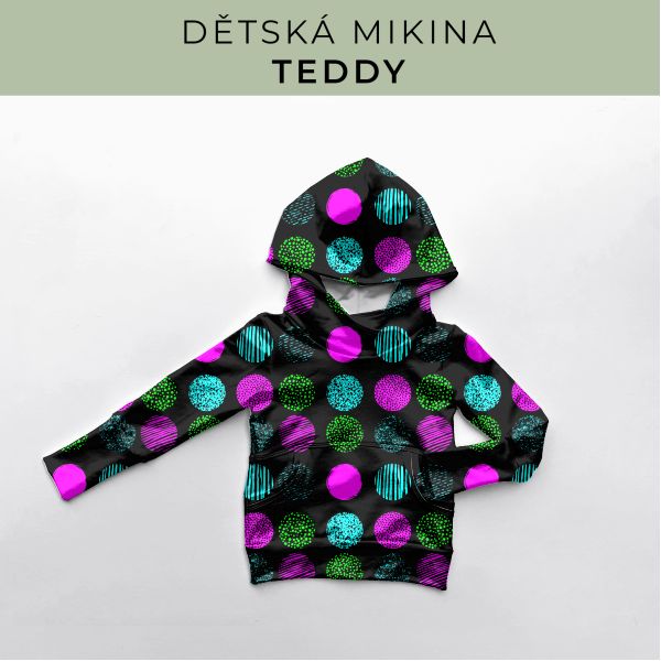 DĚTSKÝ střih - Mikina Teddy
