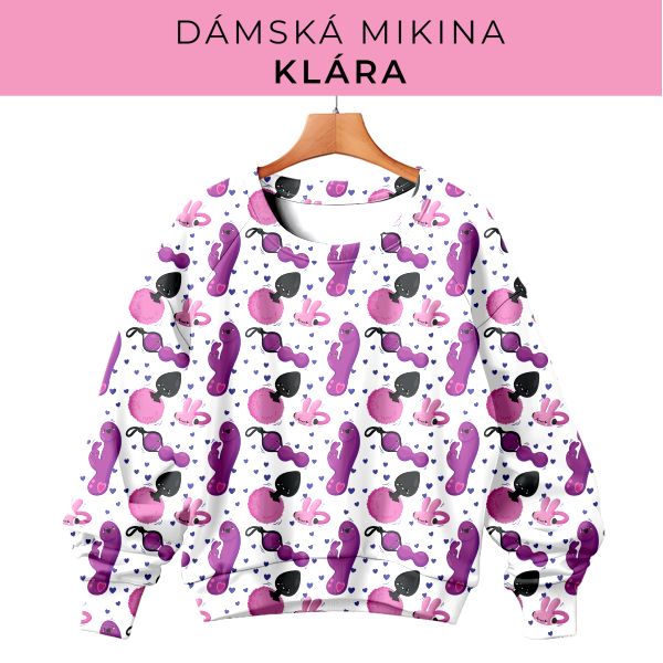 DÁMSKÝ střih - mikina Klára