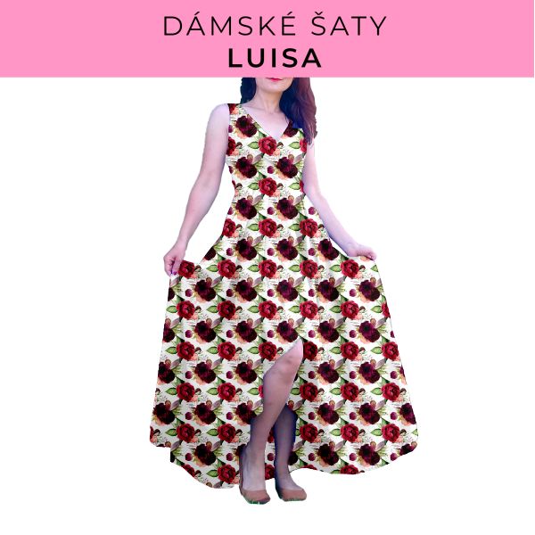 DÁMSKÝ střih - šaty Luisa