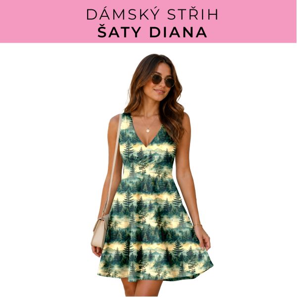 Dámský střih - šaty Diana