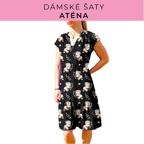 DÁMSKÝ střih - šaty Aténa