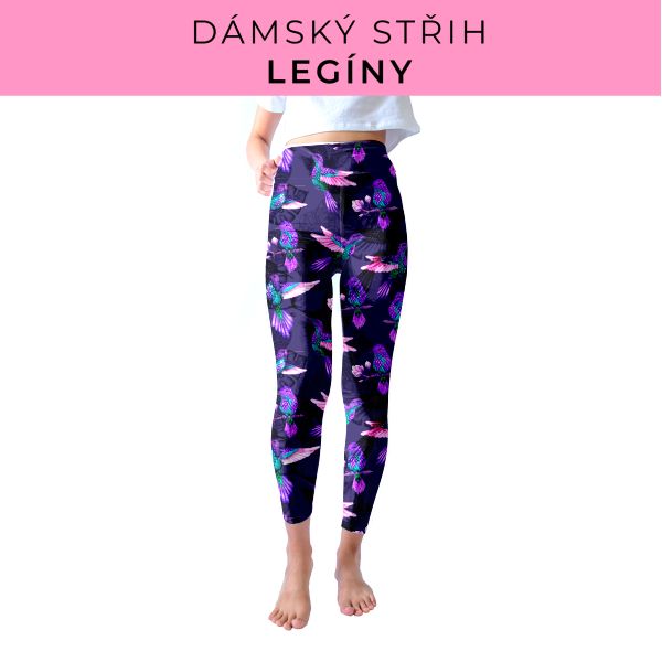 DÁMSKÝ střih - legíny SPORT - SLIM FIT