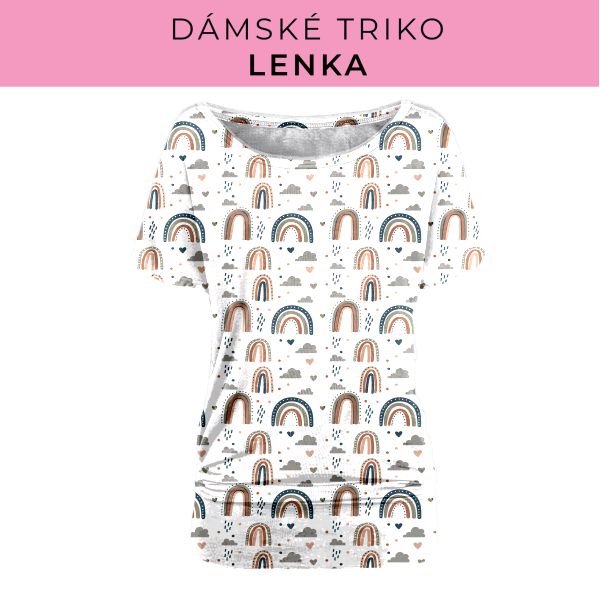 DÁMSKÝ střih - Triko Lenka