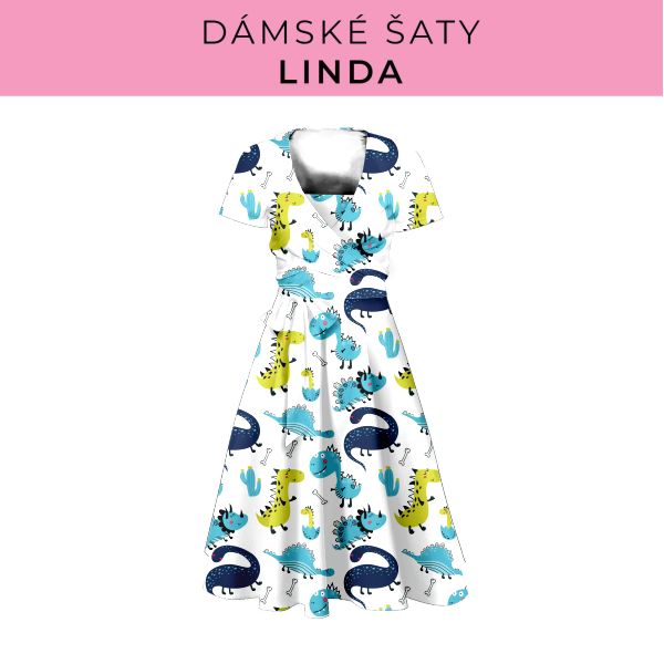 DÁMSKÝ střih - šaty Linda