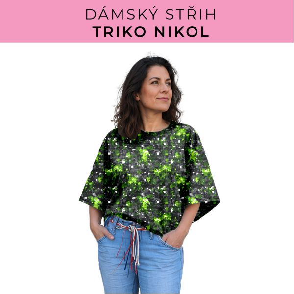 Dámský střih -  triko Nikol