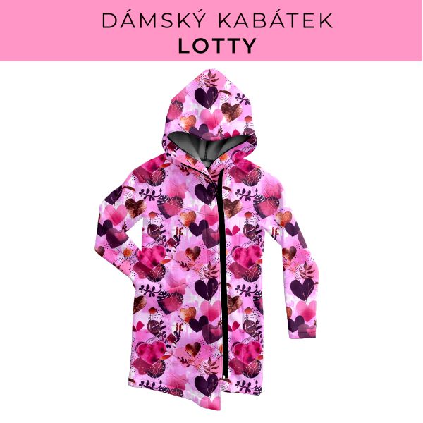 DÁMSKÝ střih - Kabátek Lotty