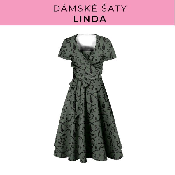 DÁMSKÝ střih - šaty Linda
