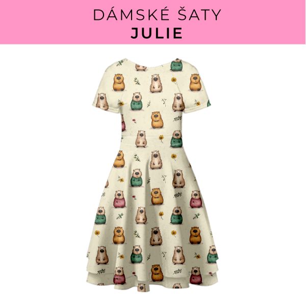 DÁMSKÝ střih - šaty julie
