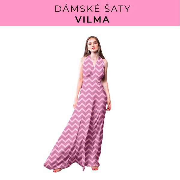 DÁMSKÝ střih - šaty Vilma
