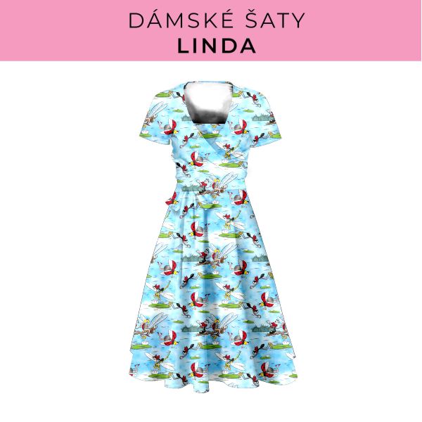 DÁMSKÝ střih - šaty Linda