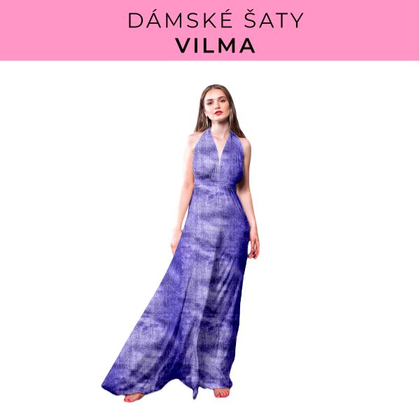 DÁMSKÝ střih - šaty Vilma