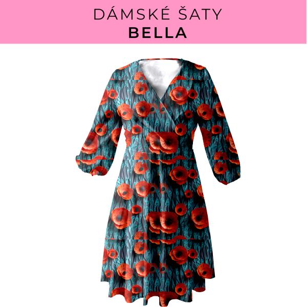 DÁMSKÝ střih - šaty Bella