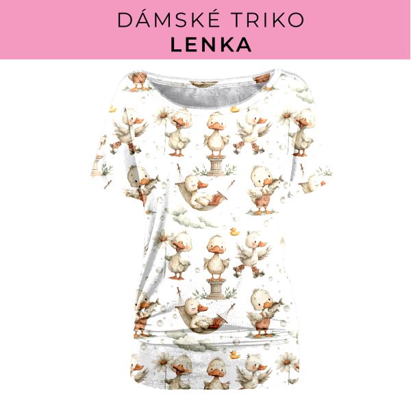 DÁMSKÝ střih - Triko Lenka