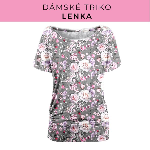 DÁMSKÝ střih - Triko Lenka