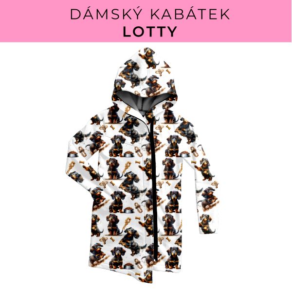 DÁMSKÝ střih - Kabátek Lotty