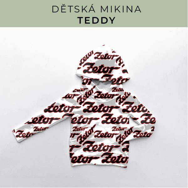 DĚTSKÝ střih - Mikina Teddy