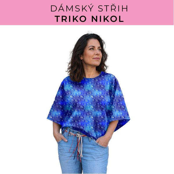 Dámský střih -  triko Nikol