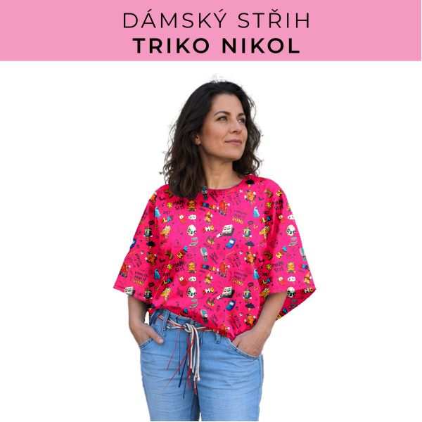 Dámský střih -  triko Nikol