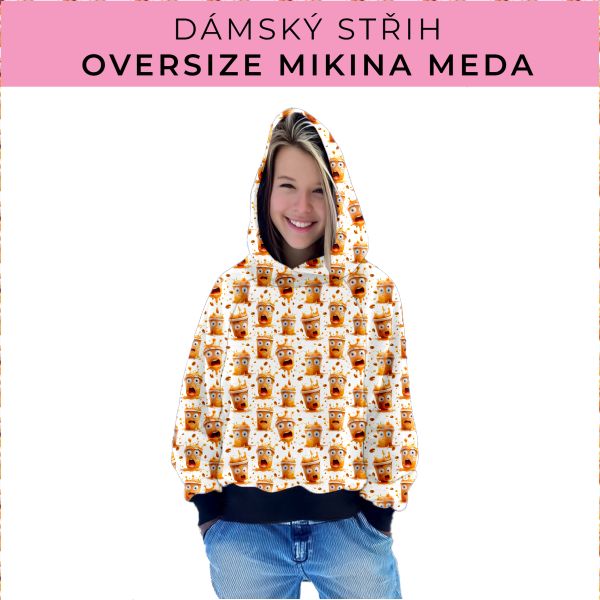 Dámský střih - mikina Meda