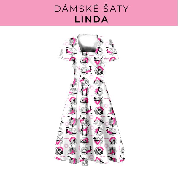 DÁMSKÝ střih - šaty Linda