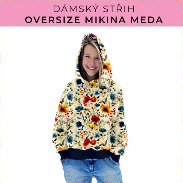 Dámský střih - mikina Meda