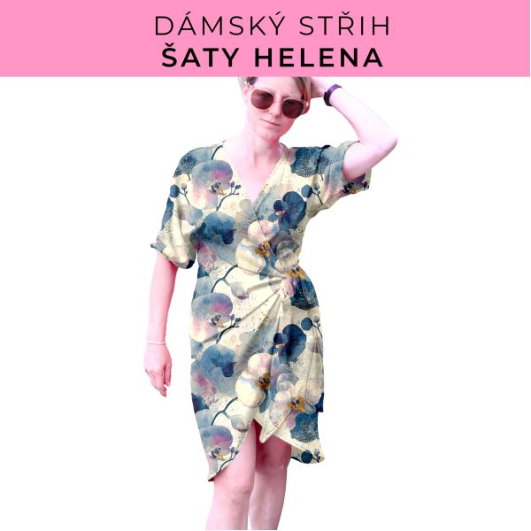 Dámský střih na šaty  Helena
