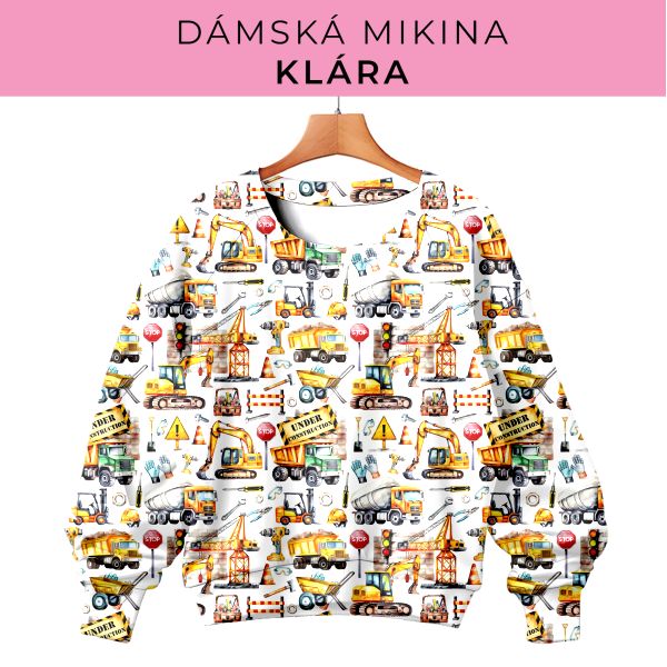 DÁMSKÝ střih - mikina Klára