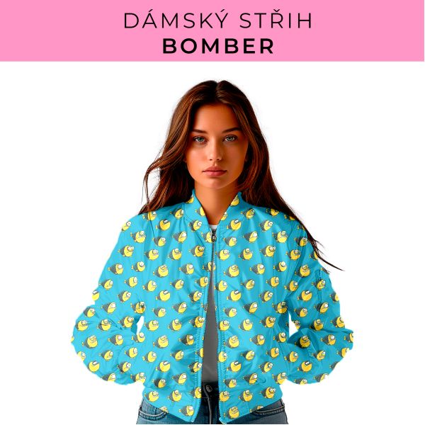 DÁMSKÝ střih - Bomber