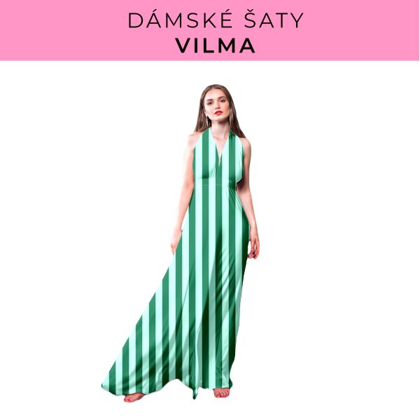 DÁMSKÝ střih - šaty Vilma