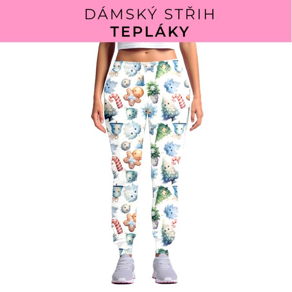 DÁMSKÝ střih - tepláky