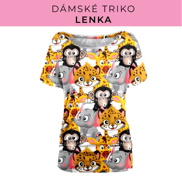 DÁMSKÝ střih - Triko Lenka