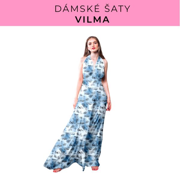 DÁMSKÝ střih - šaty Vilma