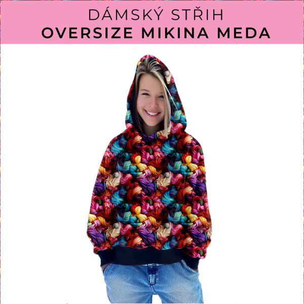 Dámský střih - mikina Meda
