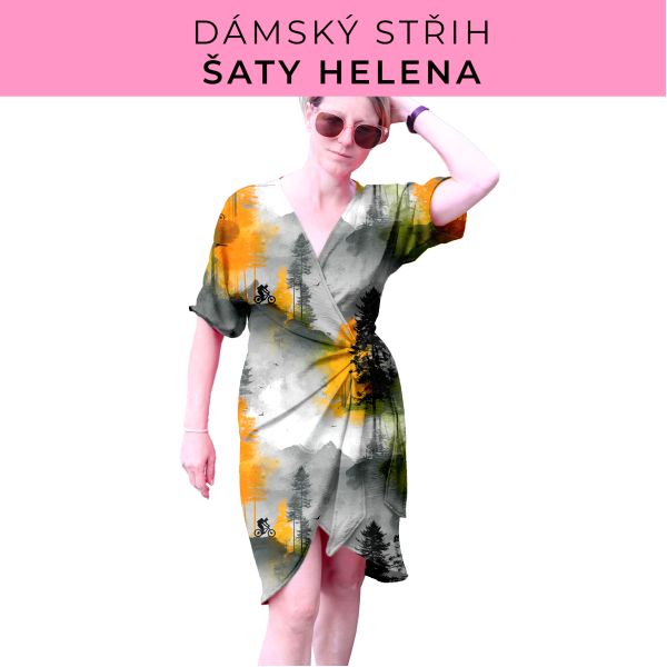 Dámský střih na šaty  Helena