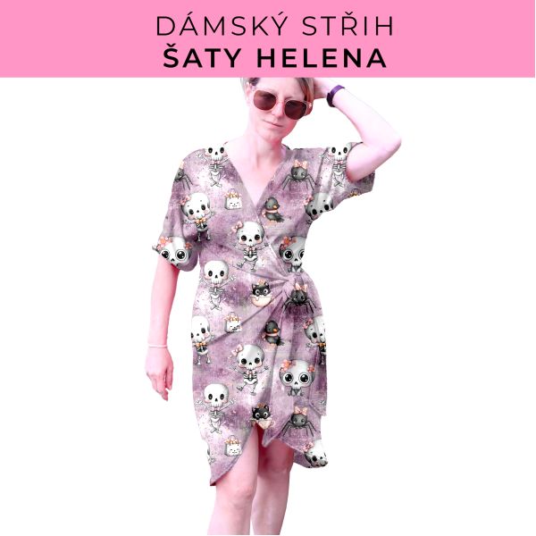 Dámský střih na šaty  Helena