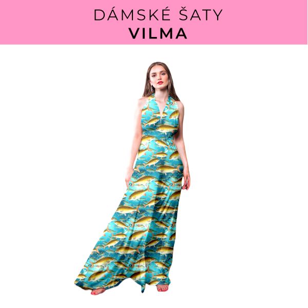 DÁMSKÝ střih - šaty Vilma