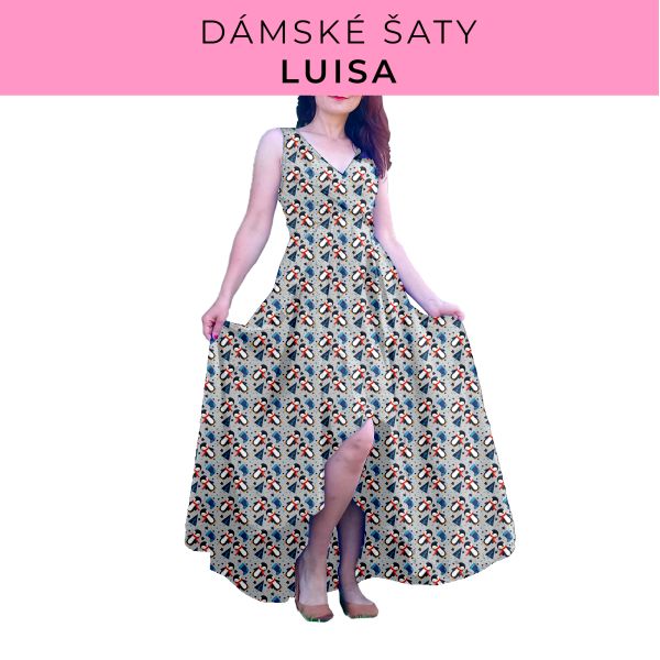 DÁMSKÝ střih - šaty Luisa