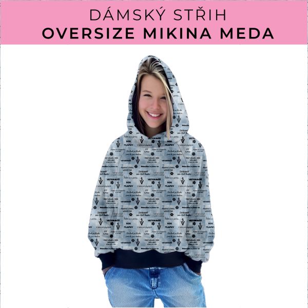 Dámský střih - mikina Meda