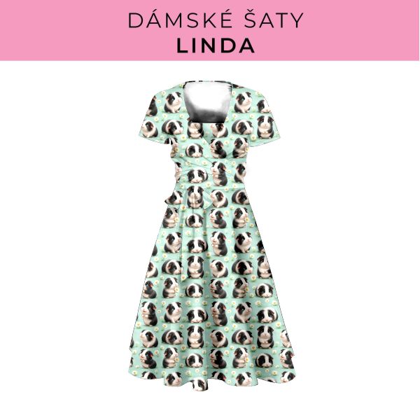DÁMSKÝ střih - šaty Linda
