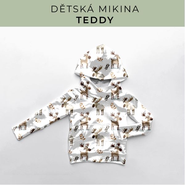 DĚTSKÝ střih - Mikina Teddy