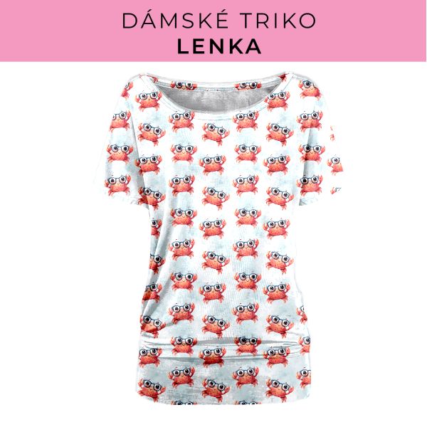 DÁMSKÝ střih - Triko Lenka