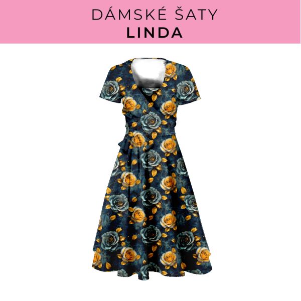 DÁMSKÝ střih - šaty Linda
