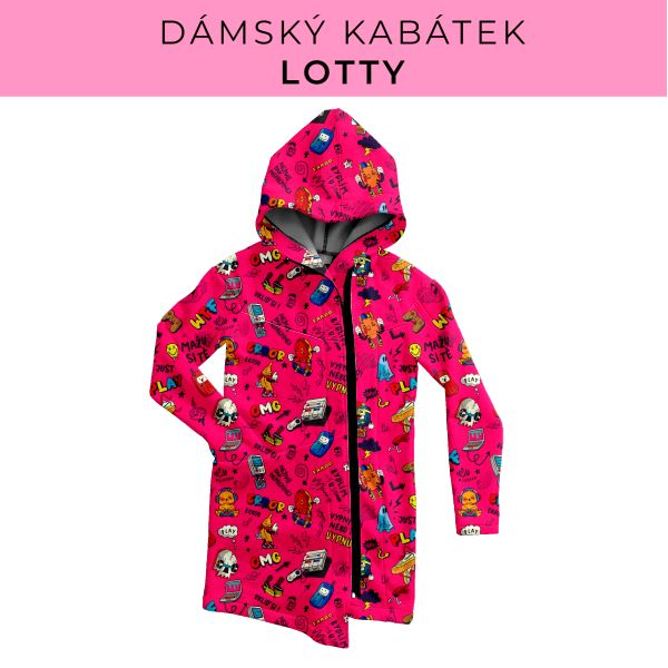 DÁMSKÝ střih - Kabátek Lotty
