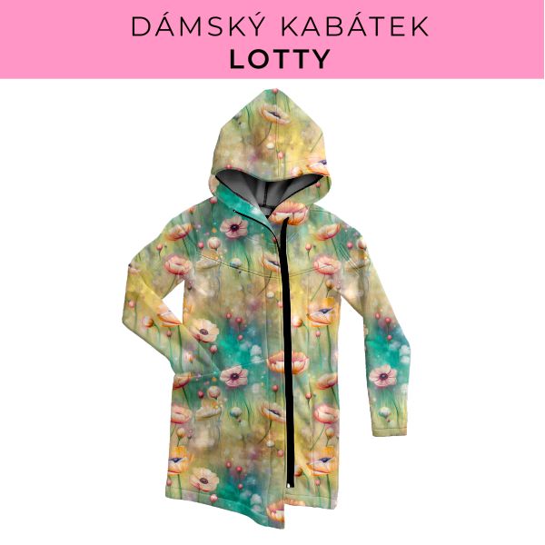 DÁMSKÝ střih - Kabátek Lotty