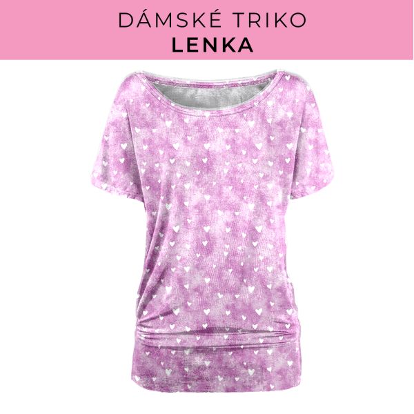 DÁMSKÝ střih - Triko Lenka
