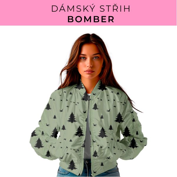 DÁMSKÝ střih - Bomber