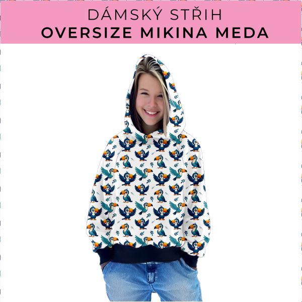 Dámský střih - mikina Meda