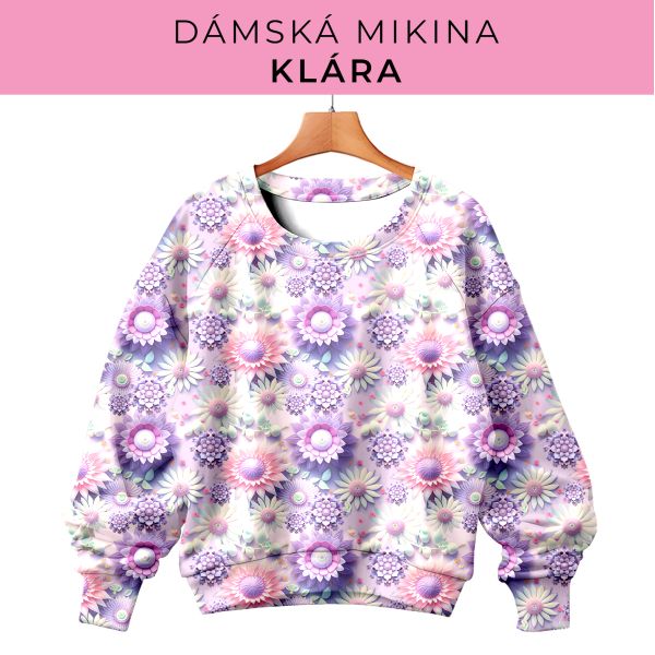 DÁMSKÝ střih - mikina Klára