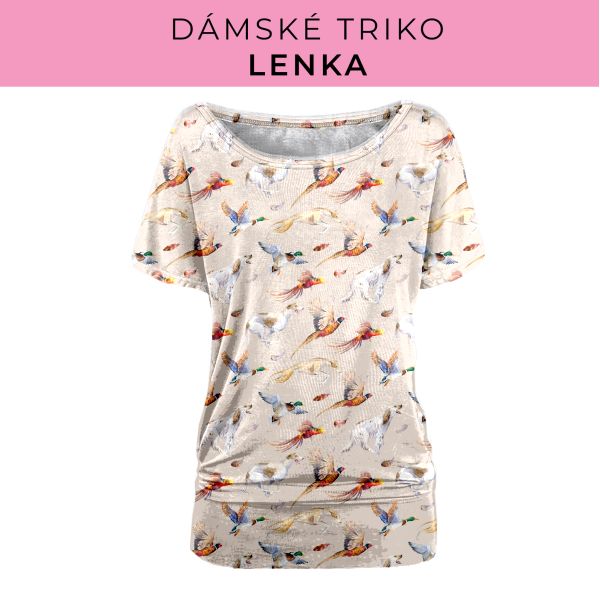 DÁMSKÝ střih - Triko Lenka